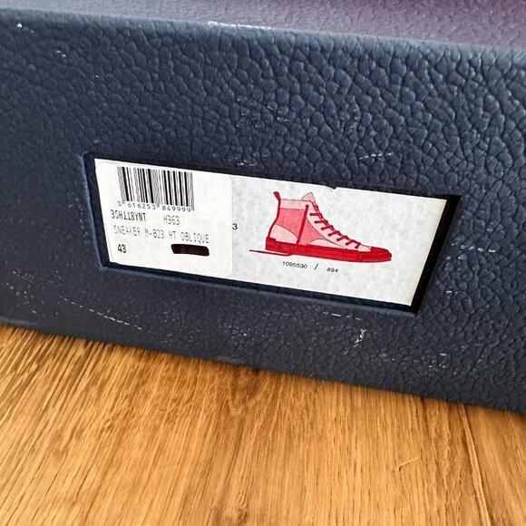 DIOR MEN B23 LOGO SNEAKERS - Picture 16 of 16